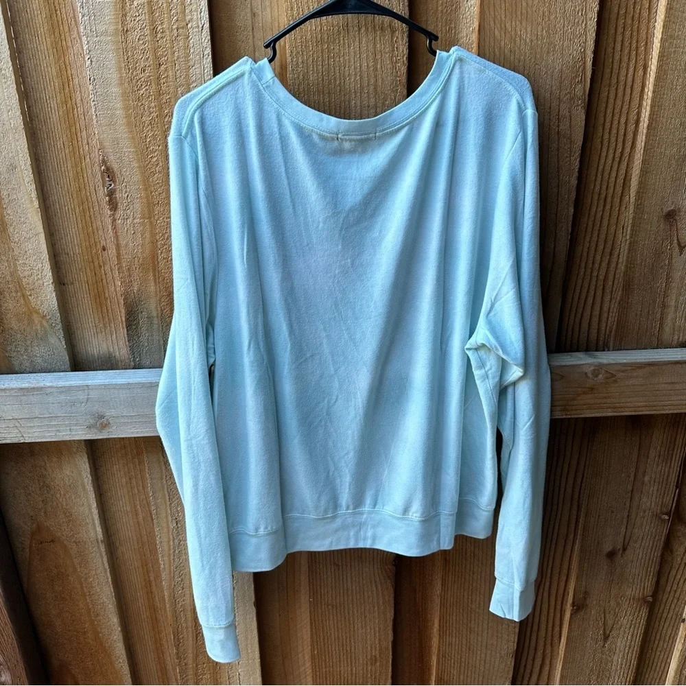 Wildfox Heartfelt Tie-Dye Baggy Beach Jumper Sweatshirt